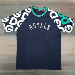 Dolce & Gabbana Men Chest Royals Embroidered Tee